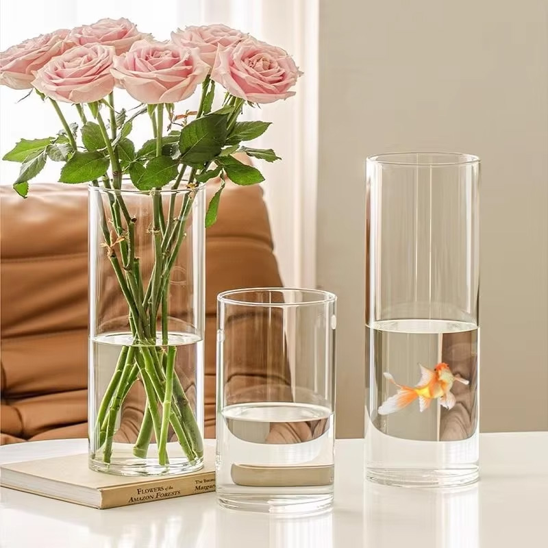 Akrilik Şeffaf Silindir Çiçek  - Hydroponic Tower incelemesi ve fiyatı