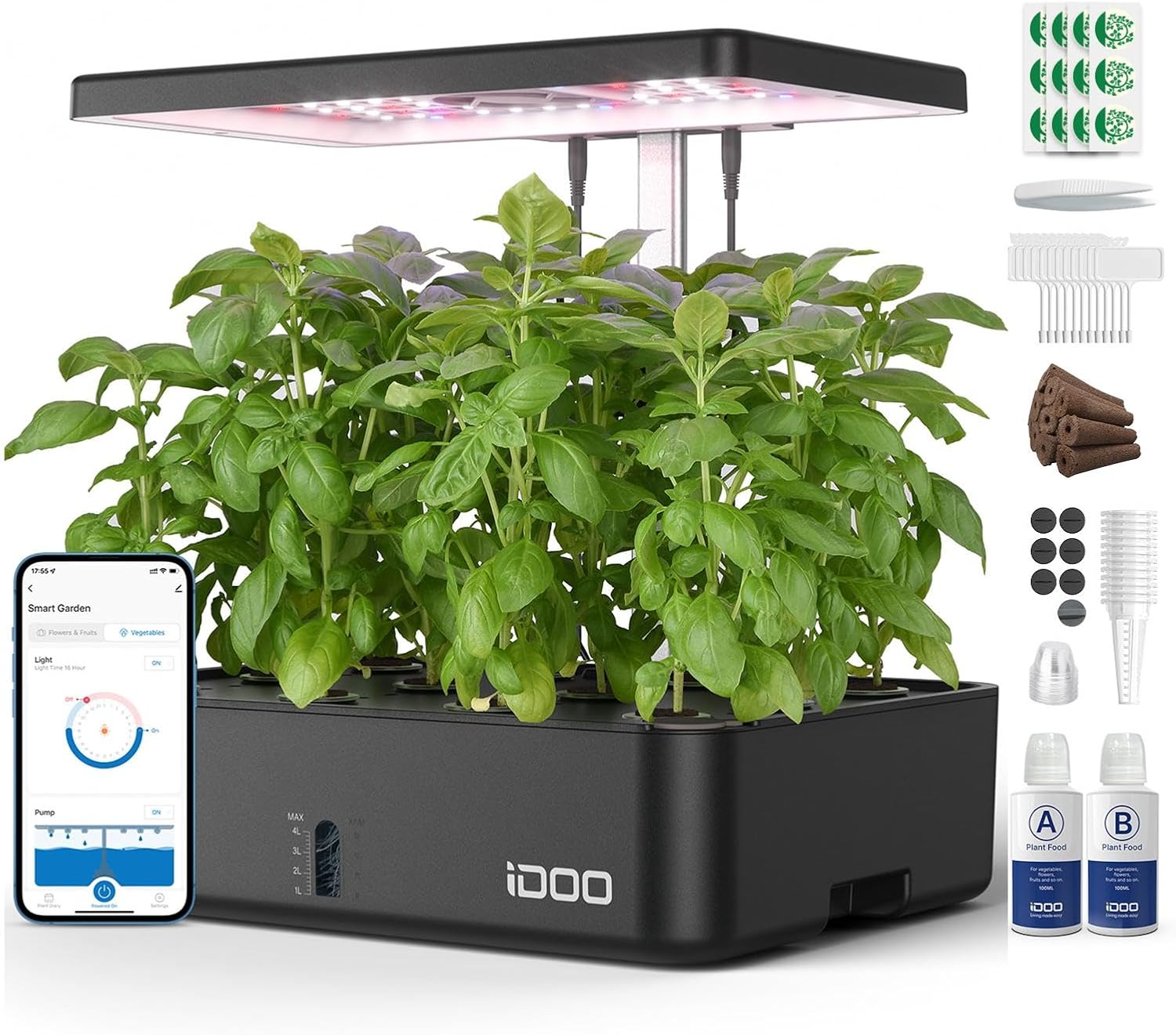 12 Bölmeli WiFi Hidroponik Yet - Indoor Garden Kit incelemesi ve fiyatı